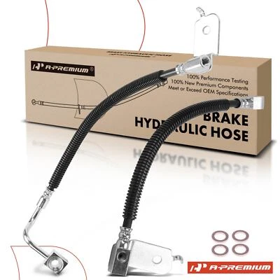Manguera hidráulica de freno trasera A-Premium 2x para Ford Crown Victoria Lincoln Town Car Foto 1 de 4