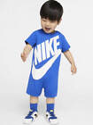Nike Futura Baby Boys Blue Romper 5Nd369-U89