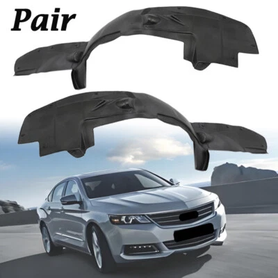 Set of 2 Fender Liner For 2006-2013 Chevrolet Impala Front Driver Passenger Side Foto 1 de 4