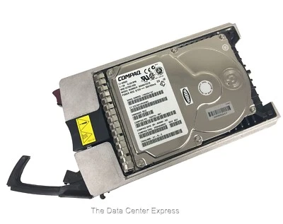 HPE EXACT 9.1GB SCSI WU2 10K HOT-PLUG 3.5" HDD 328939-B22 386536-001 153274-001  - Image 1 of 4