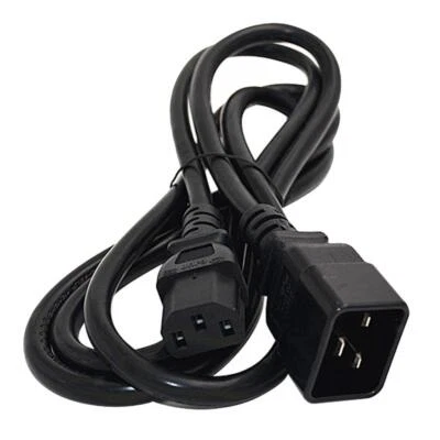 1.8m IEC 320 C13 to C20  Power Supply Extension Cord Adapter for PDU UPS - Image 1 of 4