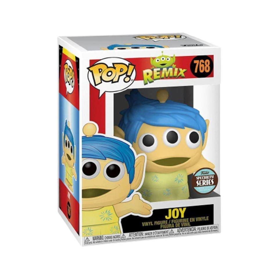 POP! Disney Joy Inside Out Pixar Alien Remix Serie Especial Exclusivo Foto 1 de 2