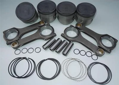 NIPPON RACING MITSUBISHI JDM DSM 2G 4G63T 7 BOLT PISTONS SCAT RODS ARP STD 85MM - Image 1 of 2