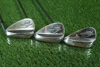 PURE SPIN DIAMOND FACE WEDGES SET AW, SW, LW WEDGE FLEX 52° 56° 60° RH ~ LOOK!! - Image 1 of 4
