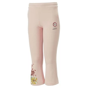 PUMA Liberty Floral Flared Pants Youth Girls Pink Casual Athletic Bottoms 620287 - Picture 1 of 2