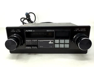 Vintage Alpine 7347 Lamborghini Countach Kassettendeck Autoradio *FOR PARTS/REPAIR - Bild 1 von 20