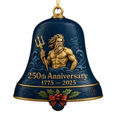 Acrylic Bell Hanging Decoration 250th Anniversary Bell Ornament for Mantels Door - Image 1 of 4
