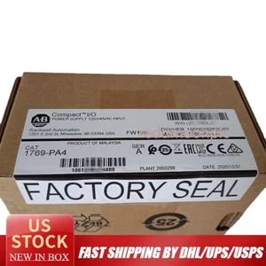 1 PIEZA Nueva fuente de alimentación CompactLogix AB 1769-PA4/A sellada de fábrica 1769PA4 en EE. UU. - Imagen 1 de 4