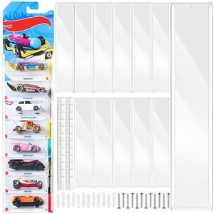 12 Pcs Model Car Display Cases Wall Mount, Holds Up to 120 Cars Compatible wi... - Picture 1 of 7