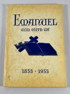 Emanuel Lutheran Church Lansing Michigan Church History 1855-1955 Hardcover Book - Picture 1 of 7