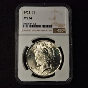 ✯PCGS NGC US Silver Peace Dollars 1921-35 ✯ BU UNC Coins From Graded Estate Lot✯ - Picture 1 of 14