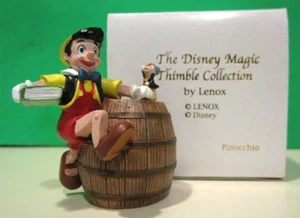 LENOX PINOCCHIO THIMBLE Disney Magic Collection -- -- NEW in BOX - Picture 1 of 6
