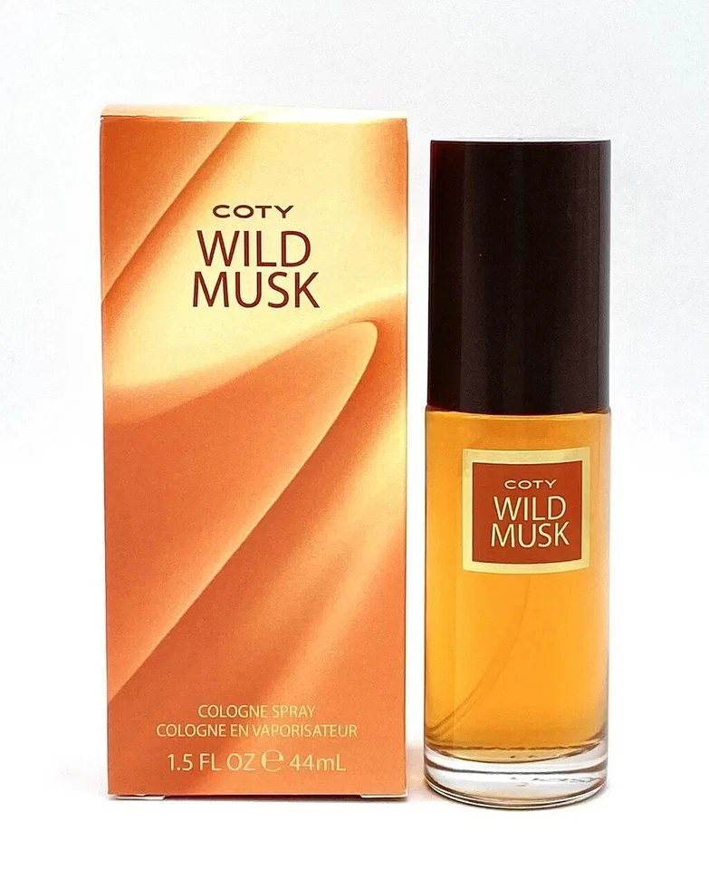 Spray Colonia Wild Musk By Coty 1.5 OZ / 44 ml, para Mujer Nuevo en Caja Foto 1 de 1