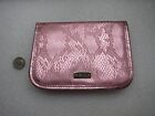 Mally Beauty Pink Cosmetics / Makeup Bag - Zip Pouch - Brand new