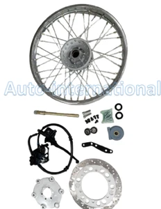 Passend für Royal Enfield 350 & 500 komplettes Vorderrad mit Scheibenbremssystem - Bild 1 von 16