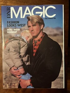 DNR FASHION MAGAZINE FALL/WINTER 1986 RTO MENS FASHION VINTAGE - Foto 1 di 3