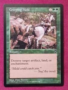 Magic The Gathering VISIONS CREEPING MOLD green card MTG - Picture 1 of 2