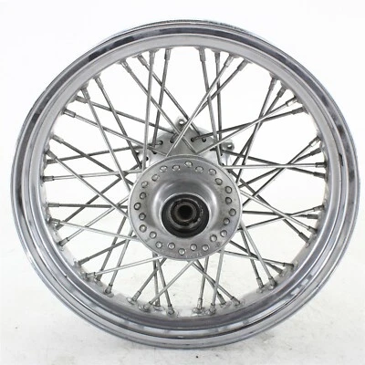 98-10 2007 Yamaha V-Star XVS 650 16 x 3,00" llanta delantera con cordones eje de 15 mm Foto 1 de 4