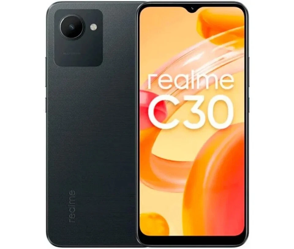 Aglow.it Realme C30 Denim Black 3+32GB Android 11, Fotocamera 8 MP, Memoria 32 G - Immagine 1 di 1