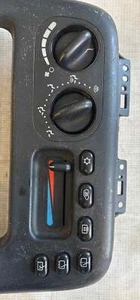 1997 PLYMOUTH VOYAGER HEATER CONTROL ID 4677215AE USED OEM - Picture 1 of 3