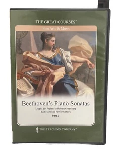 Beethoven's Piano Sonatas by Robert Greenberg Part 3 Disc 5 & 6 - Foto 1 di 3