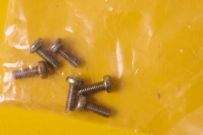 Revox PR99 MkII Mk II Reel to Reel Genuine 6x Reel Motor Screws - Image 1 of 2
