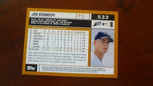 2002 TOPPS # 532 JOE KENNEDY BASEBALL CARD - Picture 1 of 2