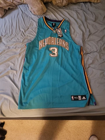 NWT Vintange Chris Paul New Orleans Hornets Afidas Jersey Size 52 Cover