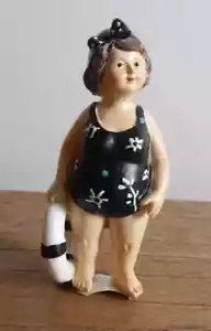 Plump Fat Lady Ornament Badezimmer Figur Meer Strand Badespaß Zuhause Geschenk - Bild 1 von 5