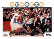 2008-09 Topps ALLEN IVERSON Denver Nuggets #3