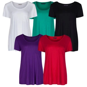 Nueva camiseta suave para mujer manga corta brillante de verano - tienda famosa - Imagen 1 de 20