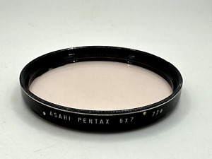 Asahi Pentax 77mm Skylight 67 Bayonet SMC Filter 6x7( Genuine filter) From Japan