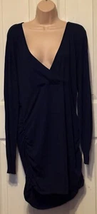 NEW! Lovely Mama-licious Navy Knit Maternity Dress - Size M (Medium) - Picture 1 of 9