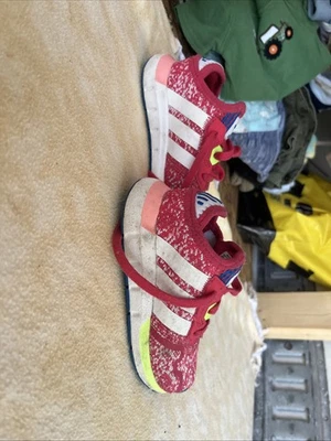 Toddler Girl Adidas Shoes Sz. 6K - Image 1 of 4