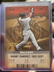 2003 Fleer Authentix Balcony /250 Manny Ramirez #28 - Picture 1 of 3
