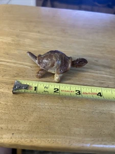 VINTAGE SELTENE BAKELIT NICKENDE BOMMELSCHILDKRÖTE MARKIERT BREBA DEUTSCHLAND 3,5" lang sehr guter Zustand - Bild 1 von 8