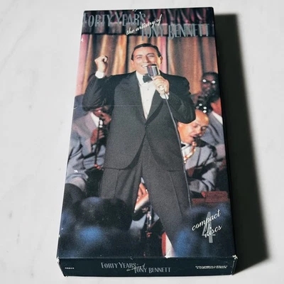 Forty Years: The Artistry of Tony Bennett - CD Box Set with Booklet - 4-Disc Set - Image 1 of 4
