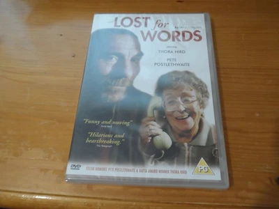 Lost For Words DVD UK - NEW & SEALED  RARE OOP Thora Hird  Peter Postlethwaite - Image 1 of 4