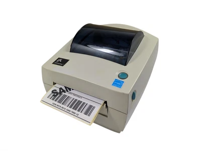 Zebra GC420D USB/Parallel/Serial Direct Thermal Label Printer with PSU - Image 1 of 4