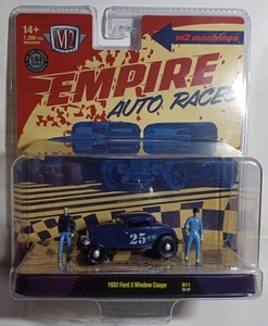 2025 M2 Machines Empire Auto Races 1932 Ford 3 Window Coupe Diarama - Picture 1 of 1
