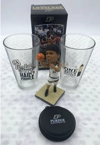 Stacey Lovelace Bobblehead, Purdue NCAA, BIG 10 + Purdue Brille & Ohrhörer Etui - Bild 1 von 4