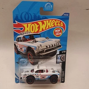 Hot Wheels Big Air Bel Air Blanco Tri Five Chevy Chevrolet Rod Squad 2020 Belair - Imagen 1 de 8