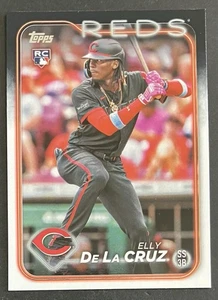 2024 Topps Elly de La Cruz Base Rookie Card Cincinnati Reds - Picture 1 of 2
