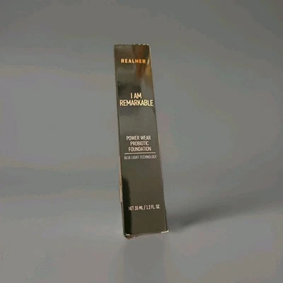 realher power wear probiotic foundation I am remarkable, Sienna, 1.2 oz - Image 1 of 2