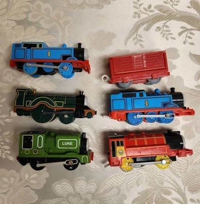 Thomas & Friends Trackmaster Train Car *PARTS OR REPAIR* LOT Luke Victor - Image 1 of 4