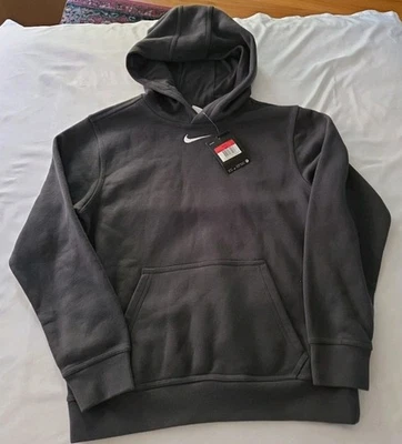 Nike Boys Large Dark Gray 2015 Hoodie NEW - Image 1 of 3