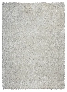 3x5 Rizzy Rugs White Solid Monochrome Plush Door Mat KM2314 - Aprx 3' 6" x 5' 6" - Picture 1 of 3