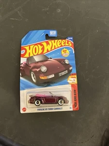 🔥2025 Hot Wheels Porsche 911 Turbo Cabriolet #239/250 ~ Then and Now 10/10 🔥 - Picture 1 of 2