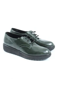 Zapatos brogue Mujeres Flats Talla EU 36 verde look Street-Style - Imagen 1 de 5