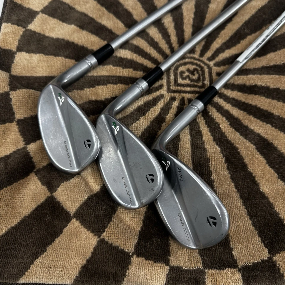 Комплект веджей TaylorMade MG4 46 50 56 KBS C-Taper 130 X Golf Pride MCC + 4 выравнивания - Изображение 1 из 4